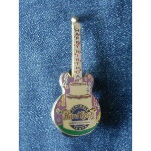 Seminole Hard Rock Casino & Hotel Guitar Pin 3-tier cake Tampa Happy Birthday